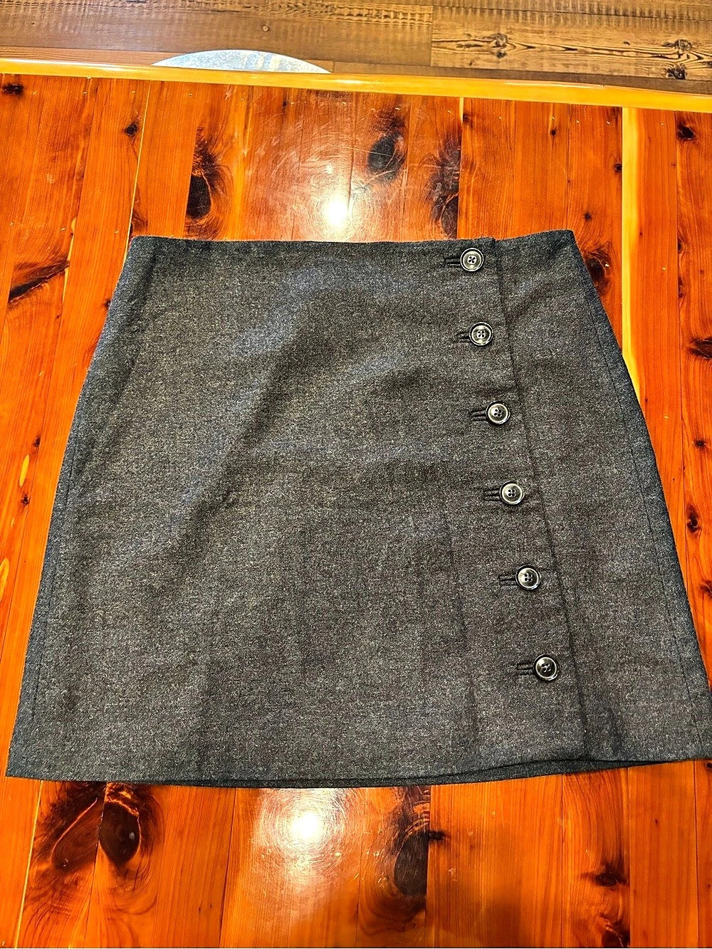 Banana Republic Women's Navy Gray Mini Skirt Size 4
